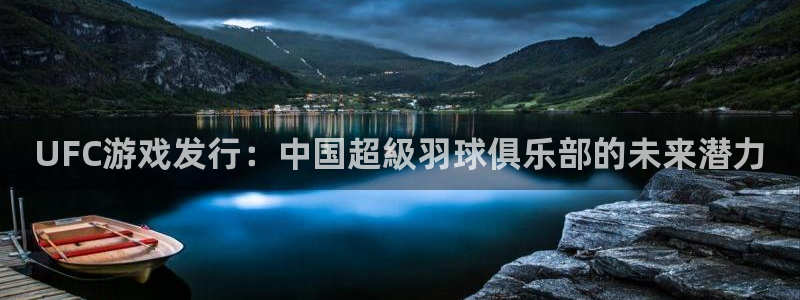 长沙蓝图娱乐官网子电子商务有限公司：UFC游戏发行：中国超級羽球俱乐部的未来潜力