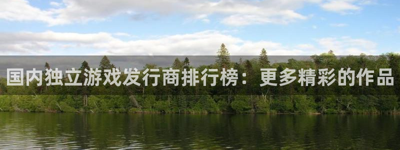 蓝图娱乐登录注册：国内独立游戏发行商排行榜：更多精彩的作品