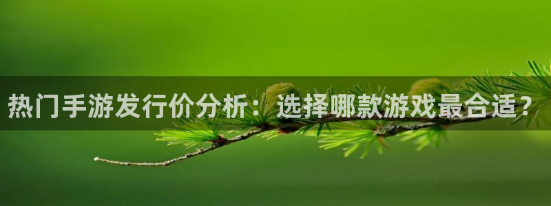 蓝图娱乐代理开号平台：热门手游发行价分析：选择哪款游戏最合适？